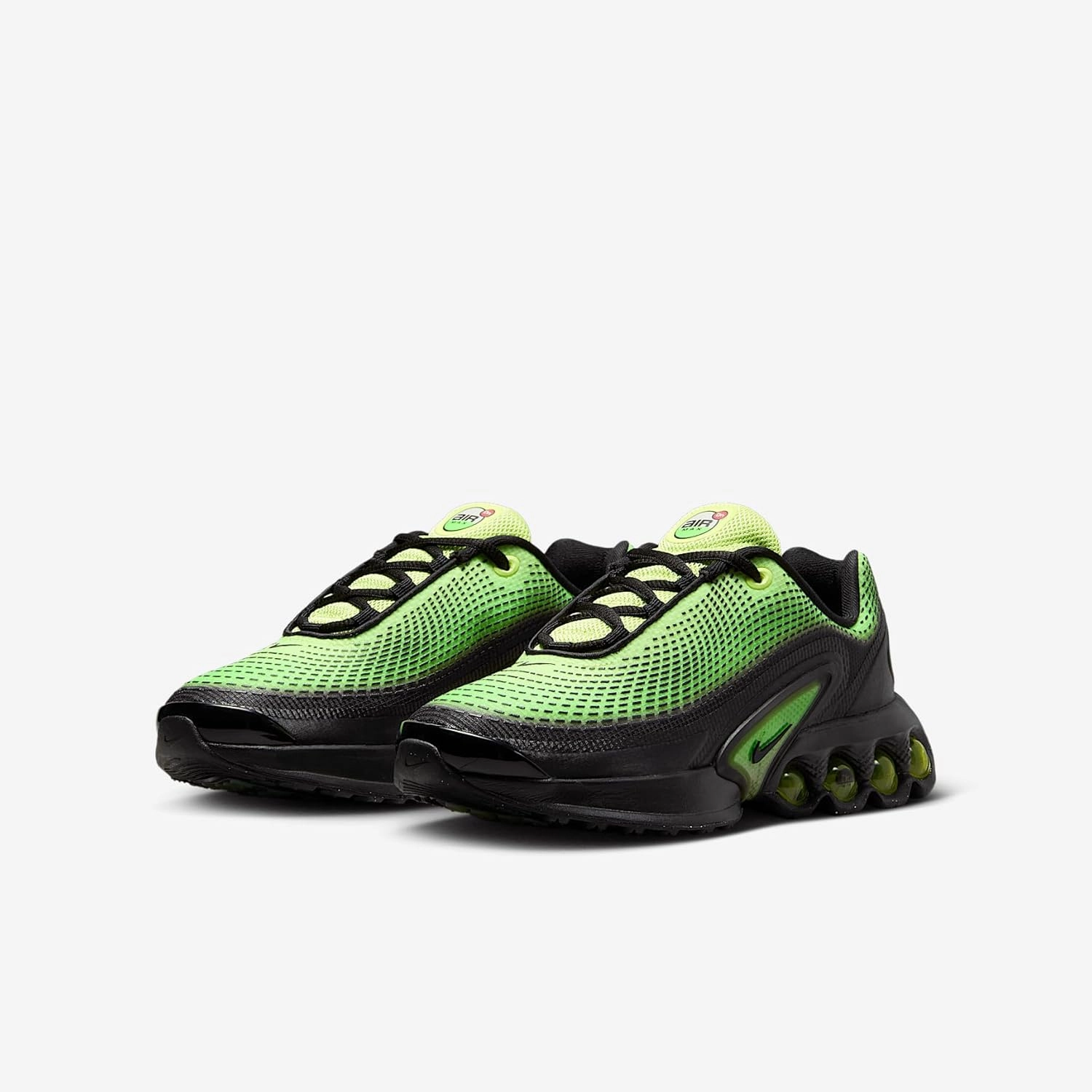 Nike Air Max Dn Big Kids' Shoes (HV5257-700, Light Lemon Twist/Green Strike/Black/Black)