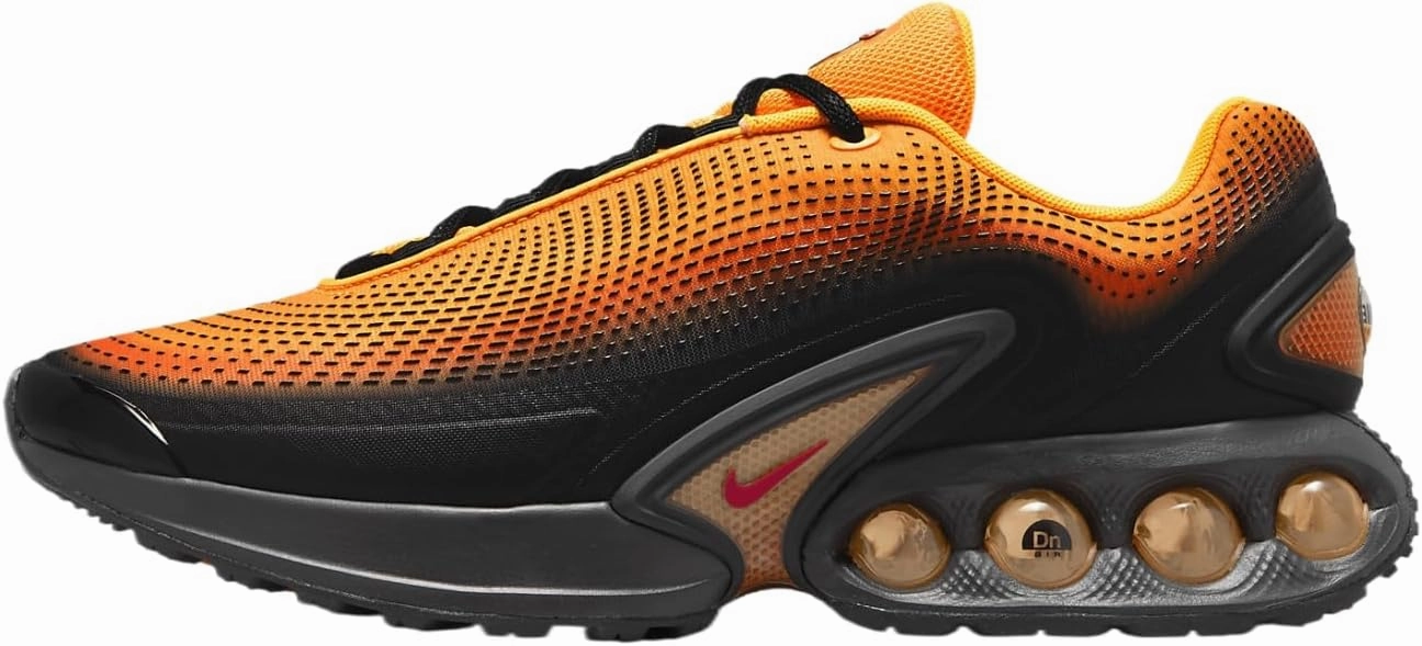 Nike Air Max Dn SE Men's Shoes (HM0810-800, Laser Orange/Black/Total Orange/Comet Red) Size 7.5