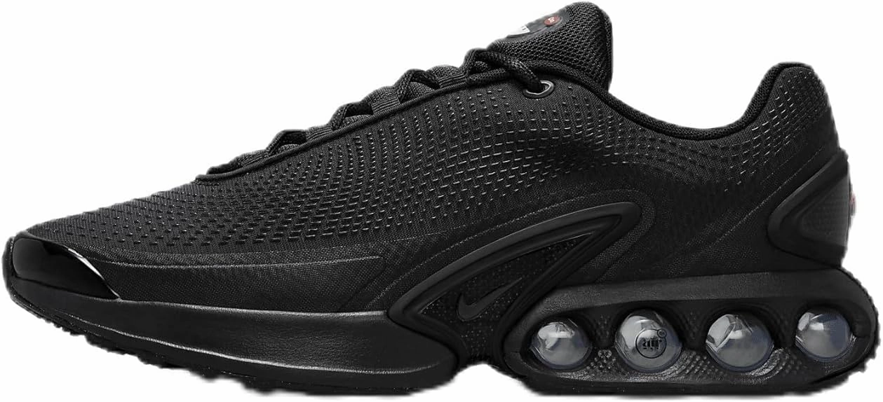 Nike Air Max Dn Shoes (DV3337-006, Black/Black/Metallic Dark Grey/Black) Size 9