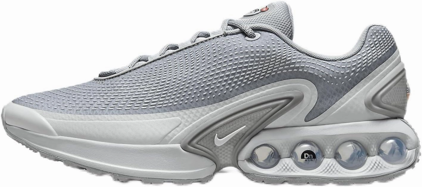 Nike Air Max Dn Shoes (DV3337-007, Wolf Grey/Sky Grey/Pure Platinum/Pure Platinum) Size 14