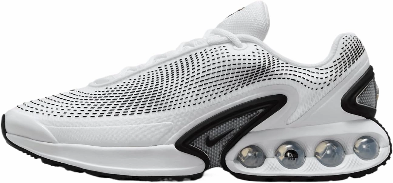 Nike Air Max Dn Shoes (DV3337-103, White/Photon Dust/Metallic Silver) Size 9.5