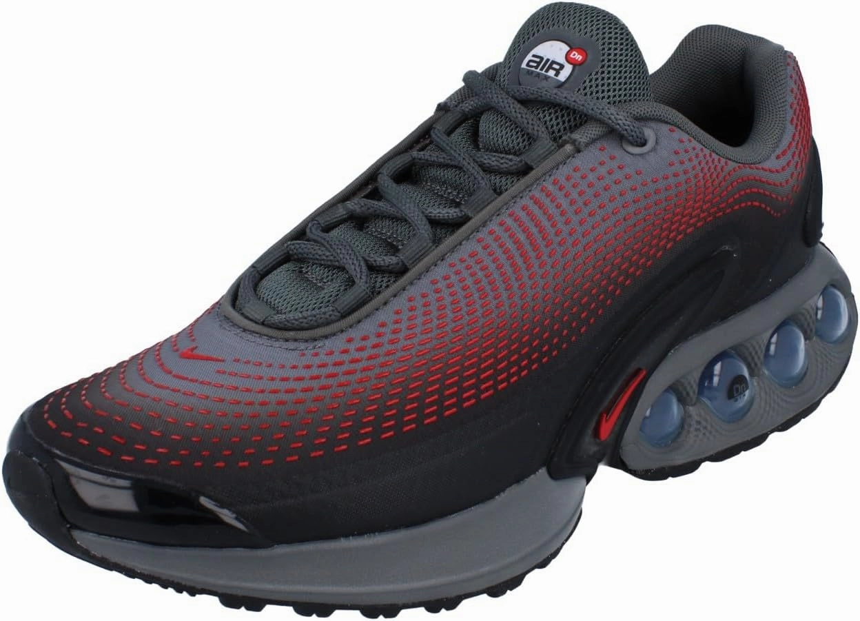 Nike Air Max DN Shoes (HM0708-001, Black/Light Smoke Grey/Racer Blue/White)