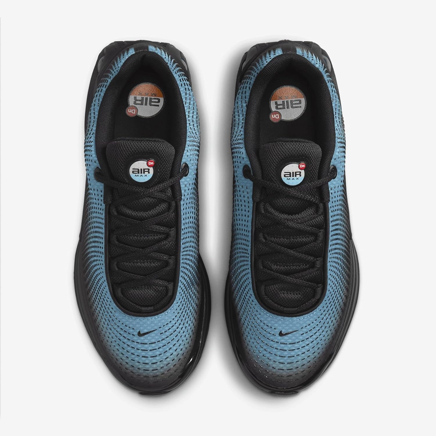 Nike Air Max DN Shoes (HV2524-001, Black/Cool Grey/Comet Red/Baltic Blue)