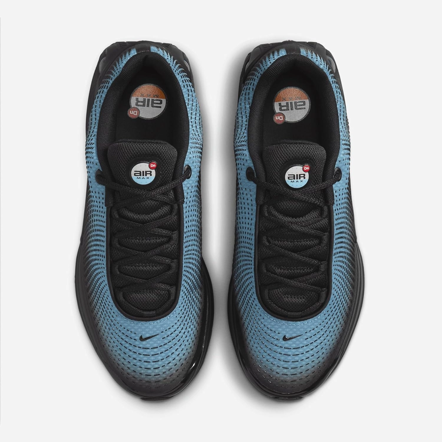 Nike Air Max DN Shoes (HV2524-001, Black/Cool Grey/Comet Red/Baltic Blue)