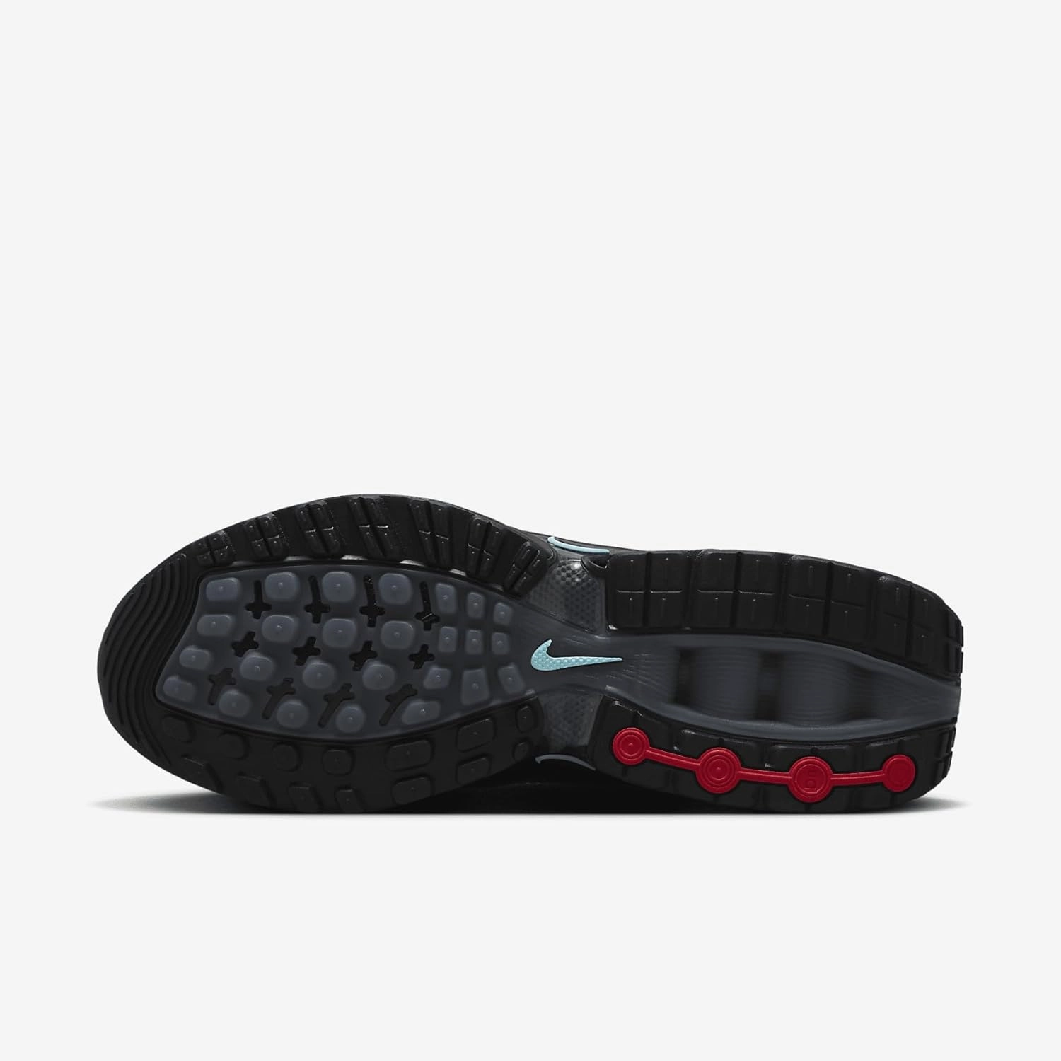 Nike Air Max DN Shoes (HV2524-001, Black/Cool Grey/Comet Red/Baltic Blue)