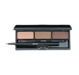 Noevir Eyebrow Compact - 0.18 Oz Includes Dual-brush Applicator and Compact Eyebrow Pencil