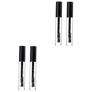 NOLITOY 4pcs Brow Gel Liquid Clear Eyebrow Setting for Women Sweat Formula for Shaped and Voluminous Brows