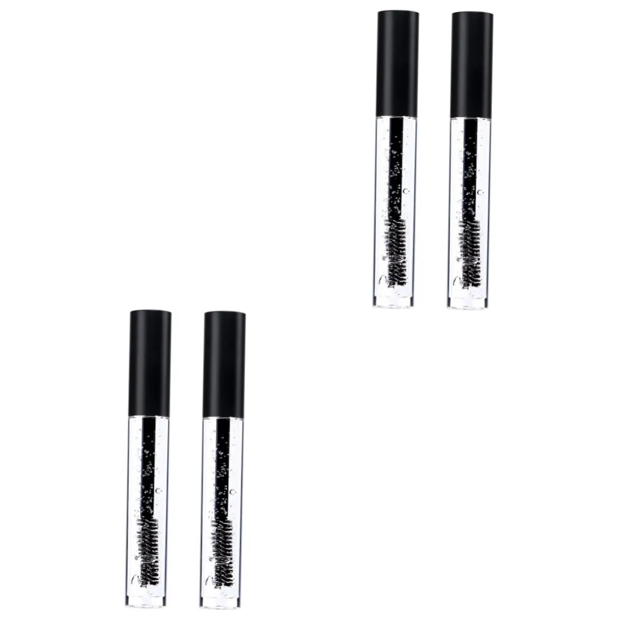 NOLITOY 4pcs Brow Gel Liquid Clear Eyebrow Setting for Women Sweat Formula for Shaped and Voluminous Brows