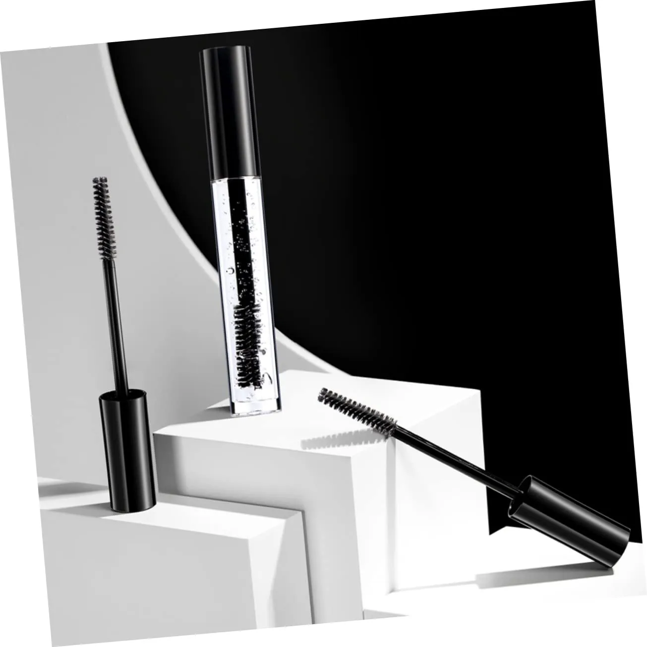 NOLITOY 4pcs Brow Gel Liquid Clear Eyebrow Setting for Women Sweat Formula for Shaped and Voluminous Brows