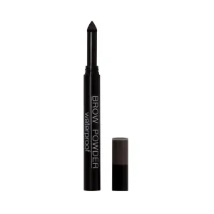 Nouba Waterproof Brown Brow Powder Pencil - Long Lasting Eyebrow Definer Makeup Filler Compact Pomade Stick Eye Shadow For Tinting, Sculpting, Contouring, Full, Defined, Buildable Eyebrows (Color 2)