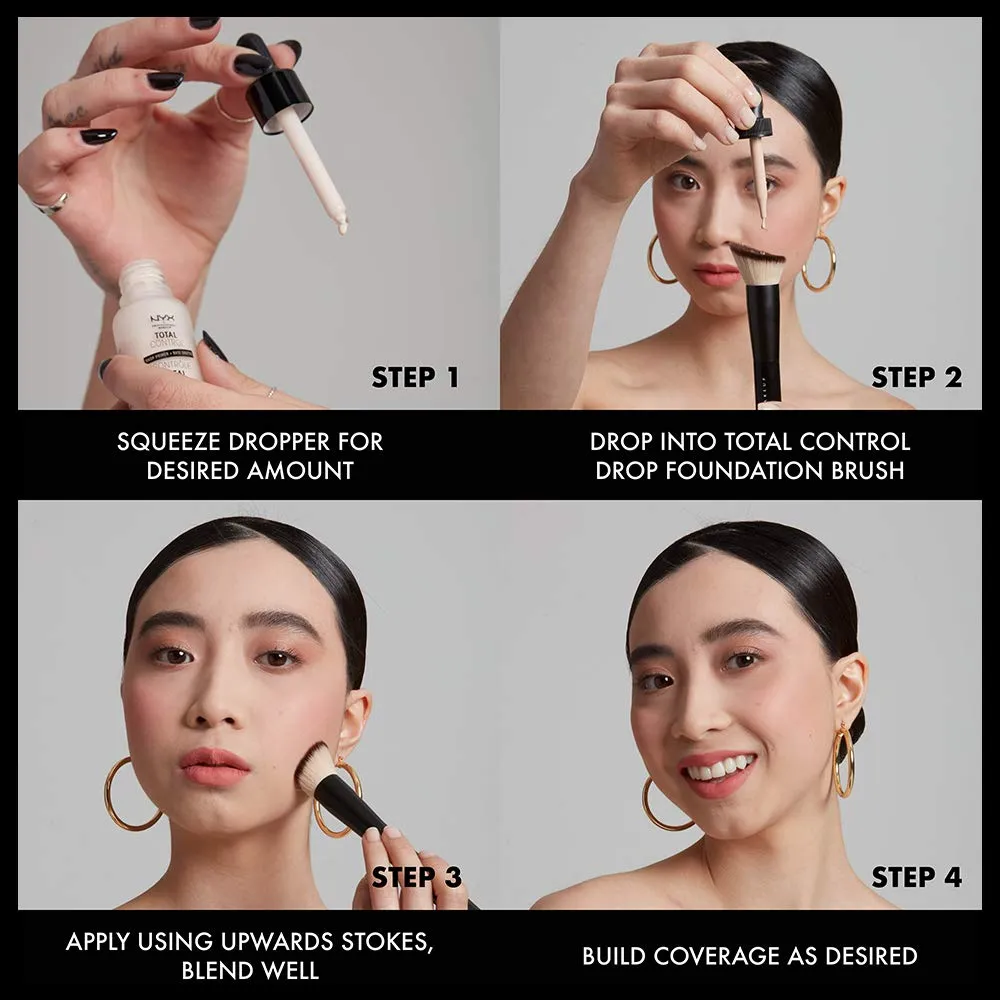 NYX PROFESSIONAL MAKEUP Total Control Pro Drop Foundation, Skin-True Buildable Coverage - Light Pale