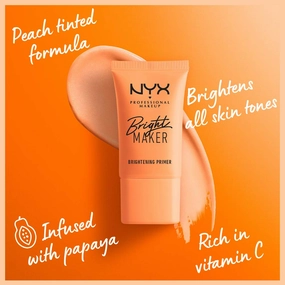 NYX PROFESSIONAL MAKEUP Bright Maker Brightening Primer, Vegan Face Primer (Pack of 2)