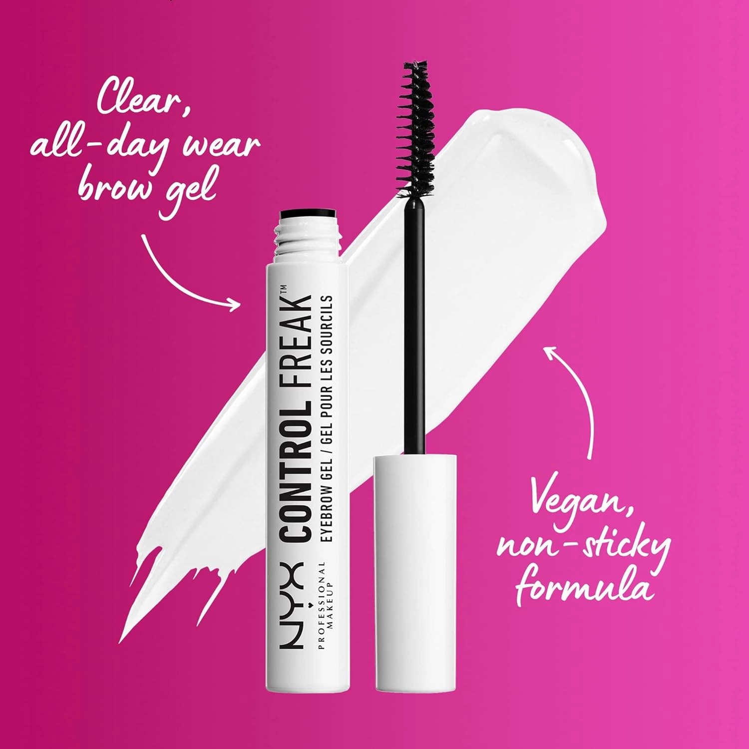 NYX PROFESSIONAL MAKEUP Control Freak Eyebrow Gel, 01