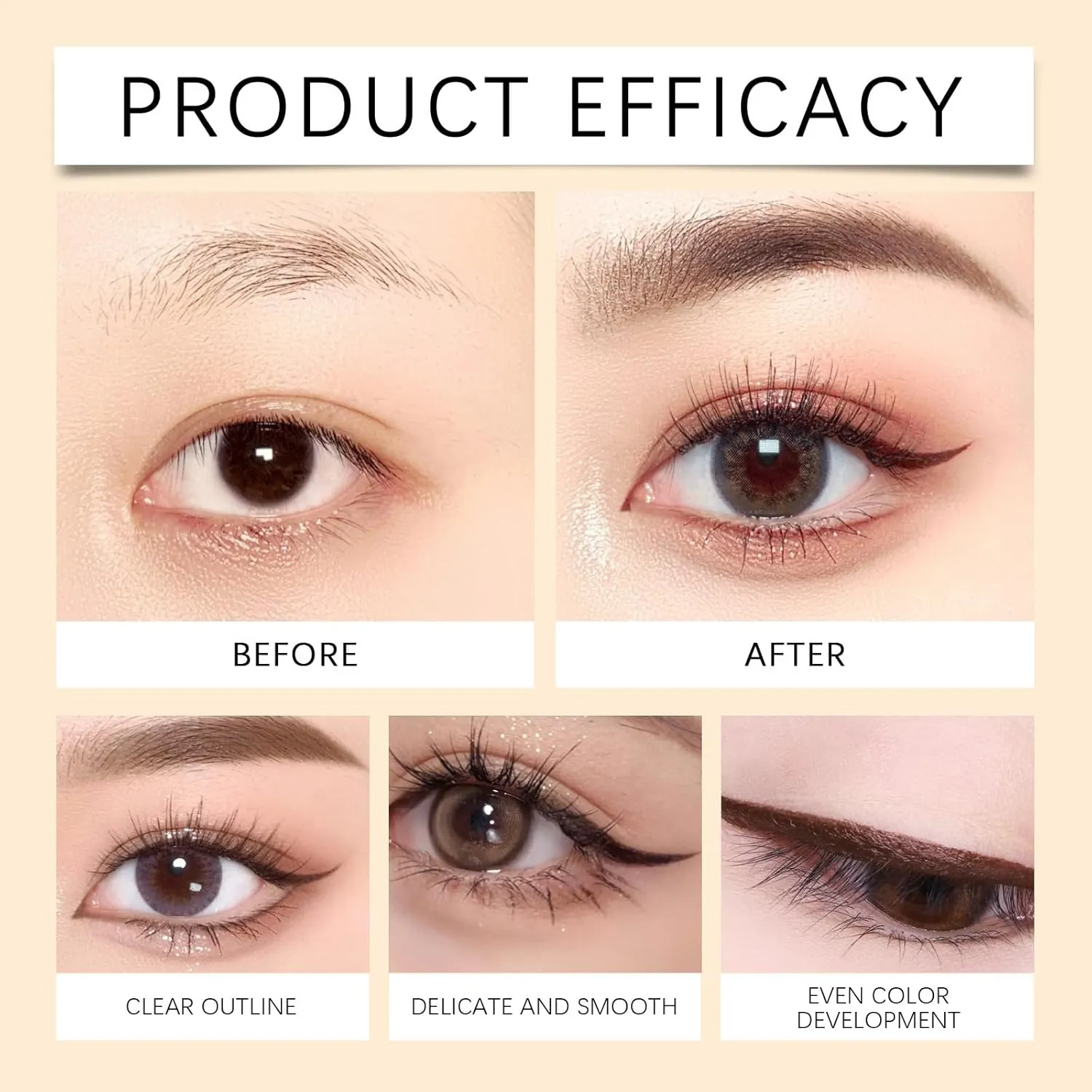 Occasionalous Eyeliner, 24 Hr Waterproof Eyeliner Duo Sharpenable Eye Pencil, EyelinerPencil Waterproof, Plum, Black, Graphite...No Smudging, Fading (Graphite)