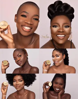 Omolewa HD QUEEN FINISHING POWDER | Queen Amanirenas | Makeup Setting Powder - Loose Powder | Ultra Silky - No Flashback Powder Makeup - Photo Ready Face Powder