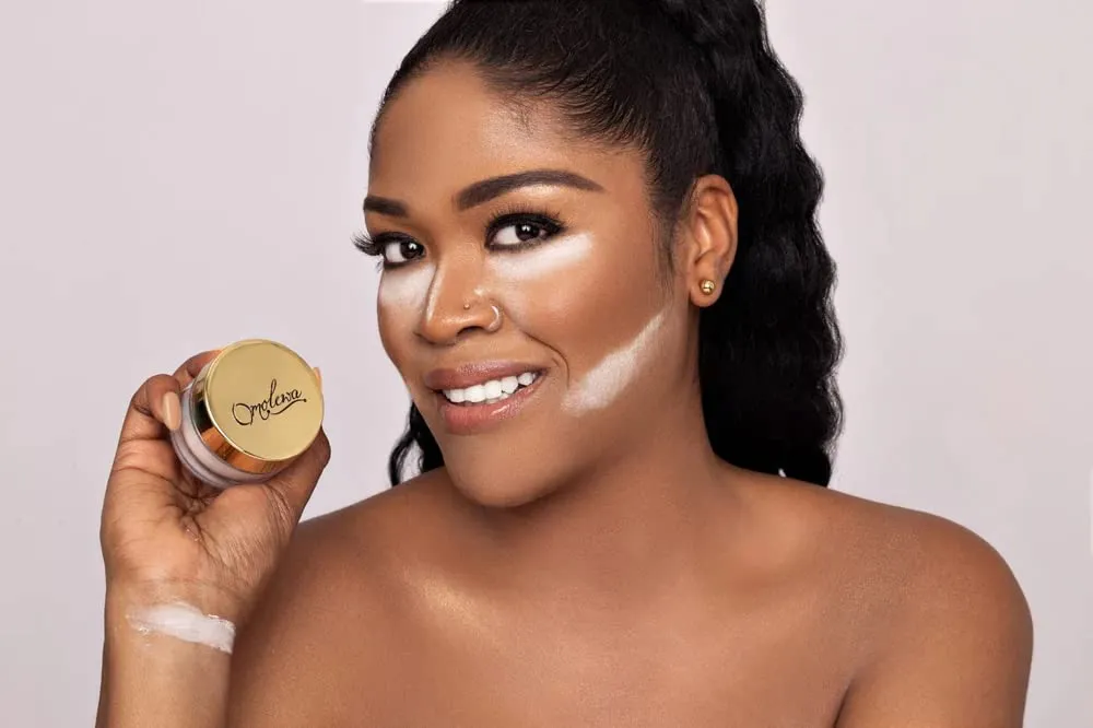 Omolewa HD QUEEN FINISHING POWDER | Queen Nerfetiti | Makeup Setting Powder - Loose Powder | Ultra Silky - No Flashback Powder Makeup - Photo Ready Face Powder
