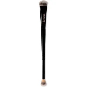 Osmosis 2-in-1 Dual End Crease & Contour Brush for Flawless Eye Shadow, Brow Makeup Application, Ultra Soft Bristles