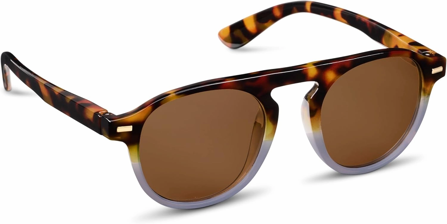 Peepers by PeeperSpecs - Unisex Oversized Neptune Round Reading Sunglasses