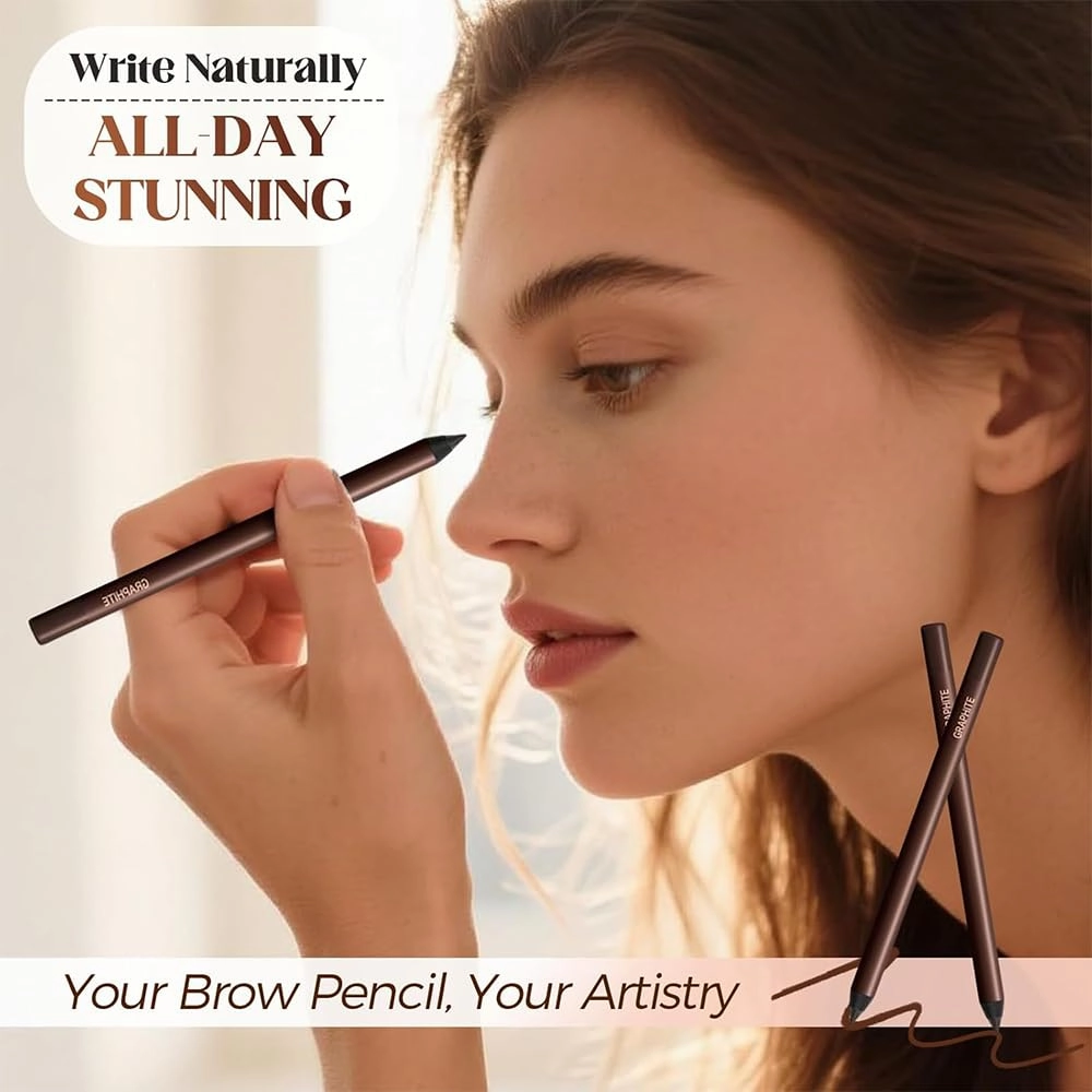 Persona Eyeliner Pencil Waterproof, 24hr Waterproof Eyeliner, 2 In 1 Eye Liner and Eyebrow Pencils, Sharpening Eye Pencil for Smudge-Proof, Long-Lasting Wear Ultra-Creamy & Blendable (7ps)