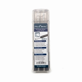 Pica Graphite Aniline Lead Refills for Big Dry Construction Pencil Pack of 12
