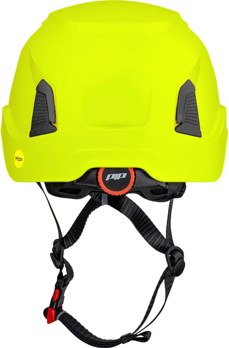 PIP Traverse Non-Vented, Industrial Climbing Helmet MIPS Technology, EPS Foam Impact Liner, 4-Point Chin Strap, ANSI II