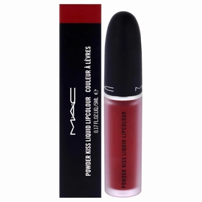 Powder Kiss Liquid Lipcolor - 975 Ruby Boo by MAC for Women - 0.17 oz Lipstick