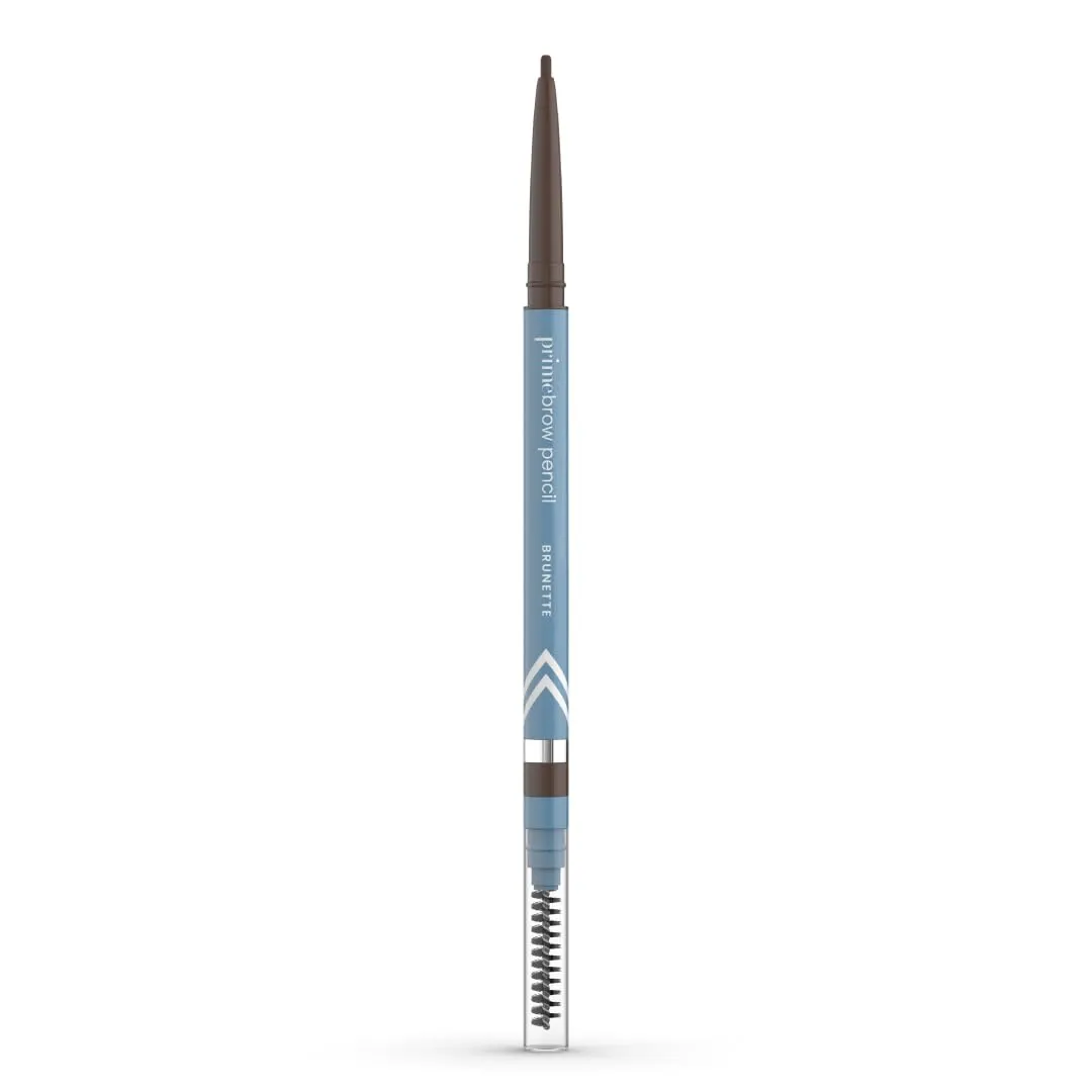 PrimeBrow Pencil for Mature Women – Ultra-Precise Tip for Natural, Hair-Like Strokes – Smudge-Proof & Long-Lasting Wear – Great for Thinning, Sparse, or Graying Brows (Brunette)