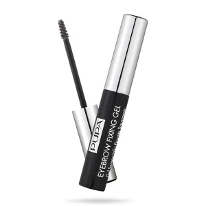 PUPA Milano Eyebrow Fixing Gel - Instant Brow Grooming, Shaping And Control - Achieve A Professional Salon Lamination Look - All Day Hold - Sculpt Your Arches With Precision - 100 Clear - 0.13 Oz