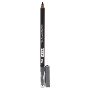 PUPA Milano True Eyebrow Pencil Pencil - Shape And Define Natural Looking Eyebrows - Fill And Volumize For Beautiful Thick Brows - Sculpt Arches With Smooth Precision - 003 Dark Brown - 0.038 Oz