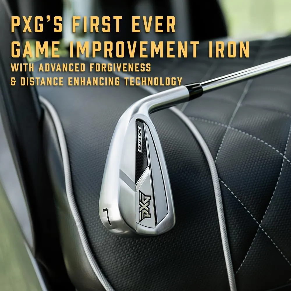 PXG Irons, Black Ops, GEN7, GEN6 Right Handed Golf Iron Sets in Regular, Stiff, X-Stiff, Senior and Ladies Flex with Configurations for Men and Women Golfers