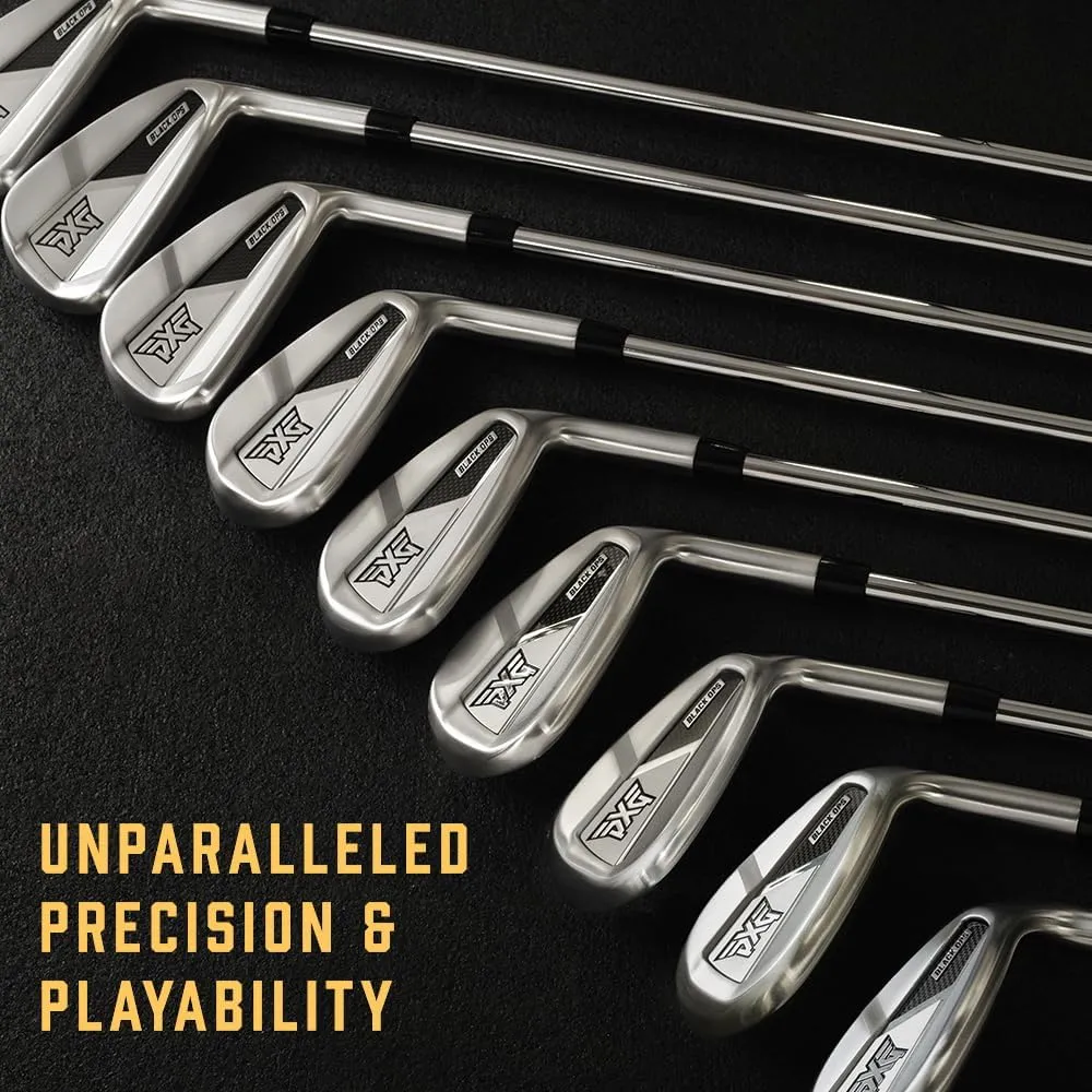 PXG Irons, Black Ops, GEN7, GEN6 Right Handed Golf Iron Sets in Regular, Stiff, X-Stiff, Senior and Ladies Flex with Configurations for Men and Women Golfers
