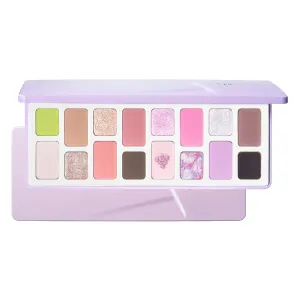 Qianyan 16 Color Eyeshadow Palette-Juicy Girl Edition with Long-Lasting, Blendable and Smudge-Proof, Perfect for Daily Makeup, Dating, Parties (Students/Working Women) (#10 Lively)