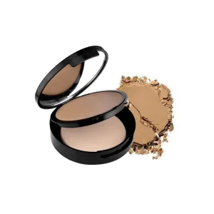 Radiant Professional Velvet Finish Cream Powder Makeup SPF 15 - Cream Foundation Makeup with Natural Looking Matte Finish - Water Resistant - Moisturizing - SPF 15 - Light Beige (02)