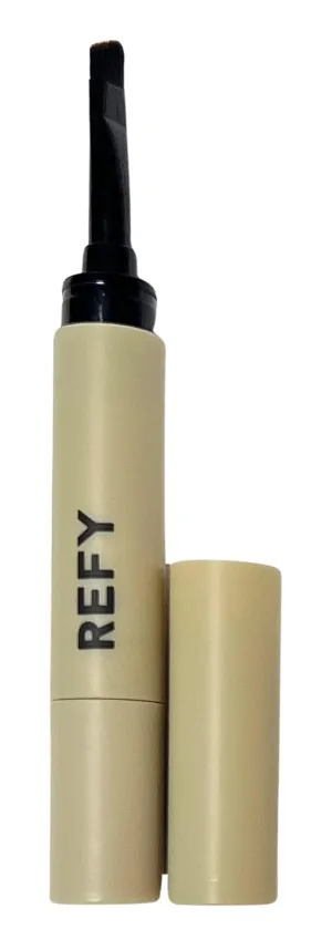 REFY Brow Pomade - Dual-ended Eyebrow Pomade and Application Brush, Medium - 1.5g / 0.05 Oz.