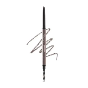 Retractable Eye Brow Pencil with Brush - Sable - Long-Lasting Defined Brows - Slim Shaped - All Day Wear - Vegan - Paraben Free - 0.002 Oz