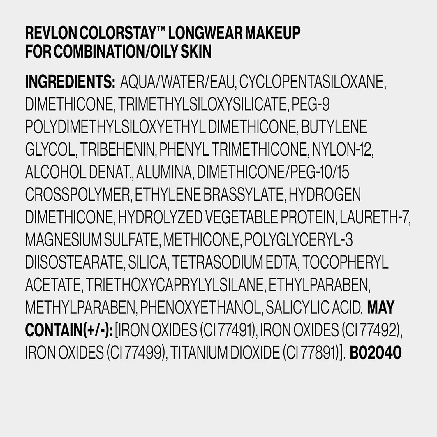 Revlon Liquid Foundation, ColorStay Face Makeup for Combination & Oily Skin, SPF 15, Medium-Full Coverage with Matte Finish, 220 Natural Beige, 1 Fl Oz