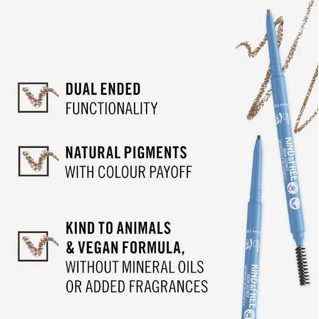 Rimmel Kind & Free Brow Definer 005 Chocolate