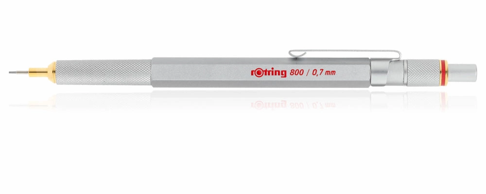 Rotring Mechanical Pencil - 800 Silver 0.7mm