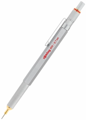 Rotring Mechanical Pencil - 800 Silver 0.7mm