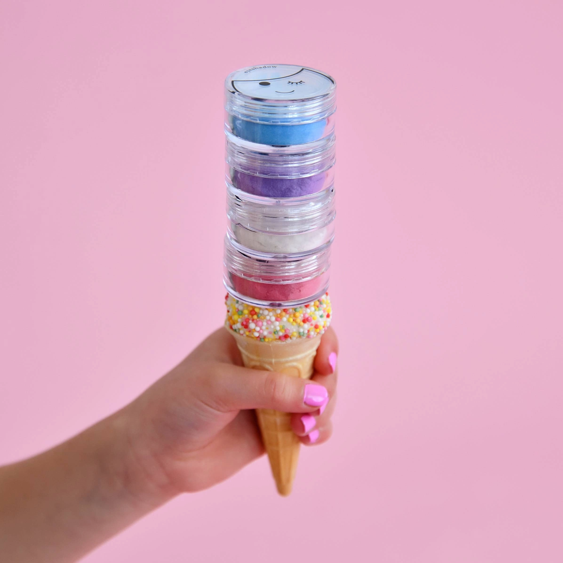 RTS / Natural Kids Eyeshadow Loose Powders: Pastel Blue