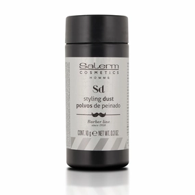 SALERM - Hair Styling Powder for Men - Homme Styling Dust - 10 g - Styling Powder - Matte Finish - Provides Instant Volume to Hair without Weighing Down - Hair Texturizer