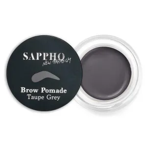 SAPPHO New Paradigm - Organic Brow Pomade | Clean, Vegan, Cruelty-Free Makeup (Taupe Grey)
