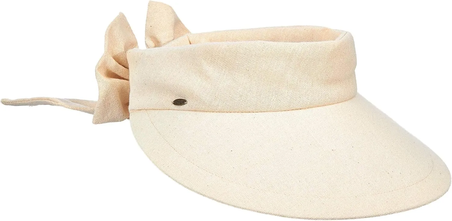 Scala Women's Visor Hat With Big Brim