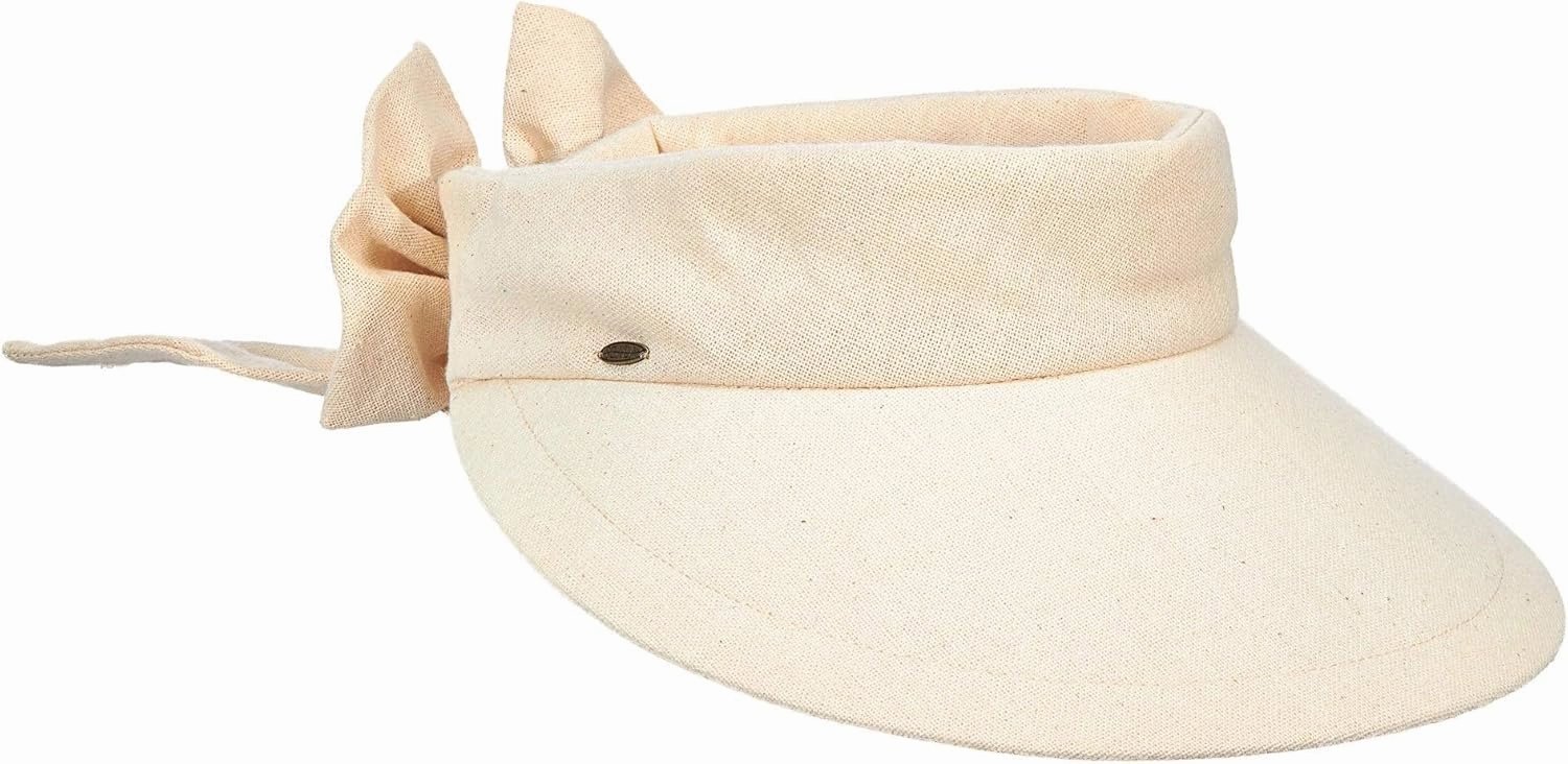 Scala Women's Visor Hat With Big Brim