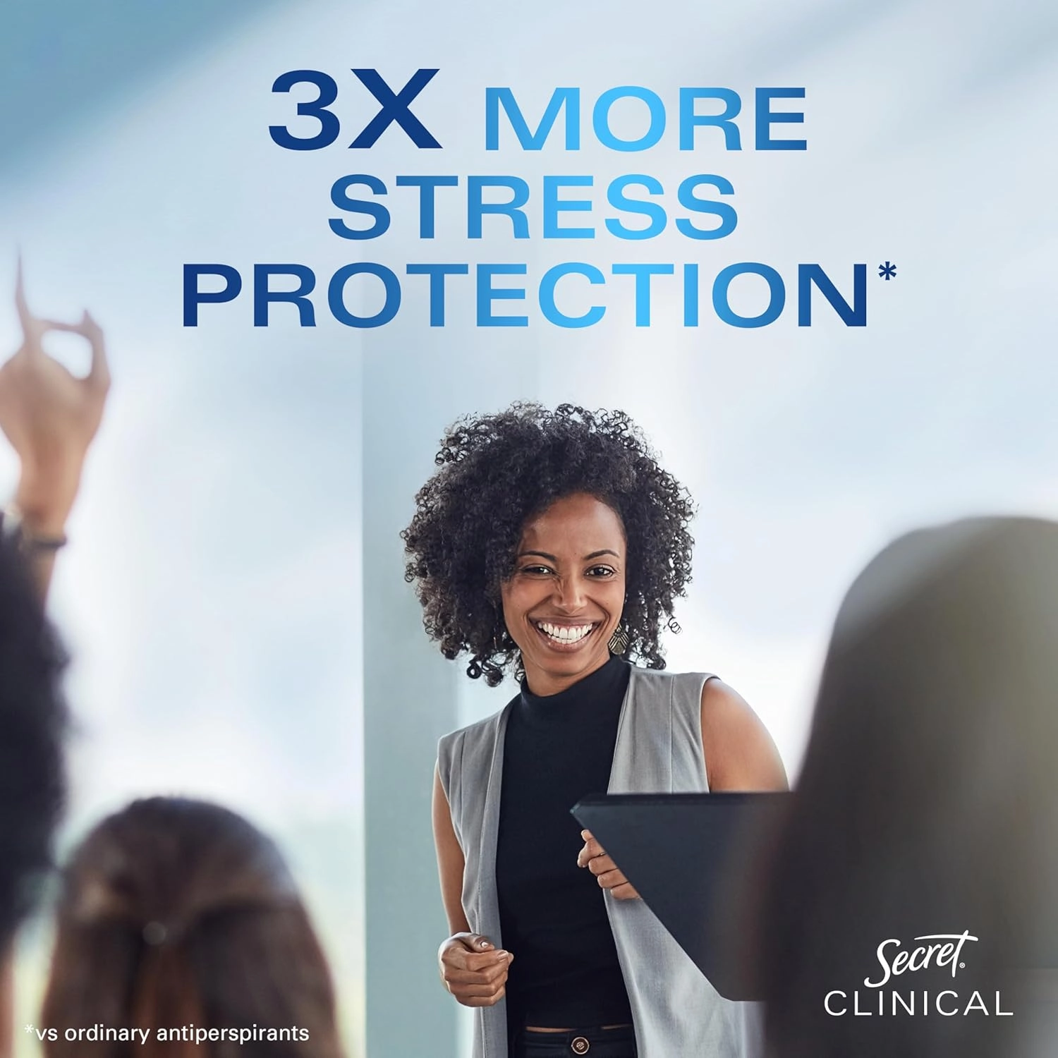 Secret Clinical Strength Antiperspirant Deodorant for Women, Stress Response, 3X Stress Protection, 72hr Sweat & Odor Protection, PH Balancing Minerals, Soft Solid, 1.6 oz (Pack of 3)