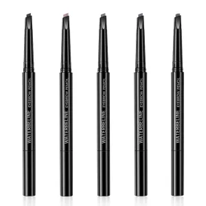 set of 5,Eyebrow Powder and Pencil Set, Waterproof and Smudge-Proof