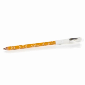Shobha Brow Beauty Pencil – Water Resistant Eyebrow Makeup for Buildable Long-Lasting Color – Sharpener in Pencil Lid - Paraben and Fragrance Free, Earth (for Brunettes)