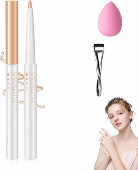 Slideach Multifunctional Concealer Stick, Slideach Makeup Correcting Pen, Waterproof Full Coverage Concealer Pencil, Change The Lip Line, Lift The Brow Bone and Refine The Brow Shape
