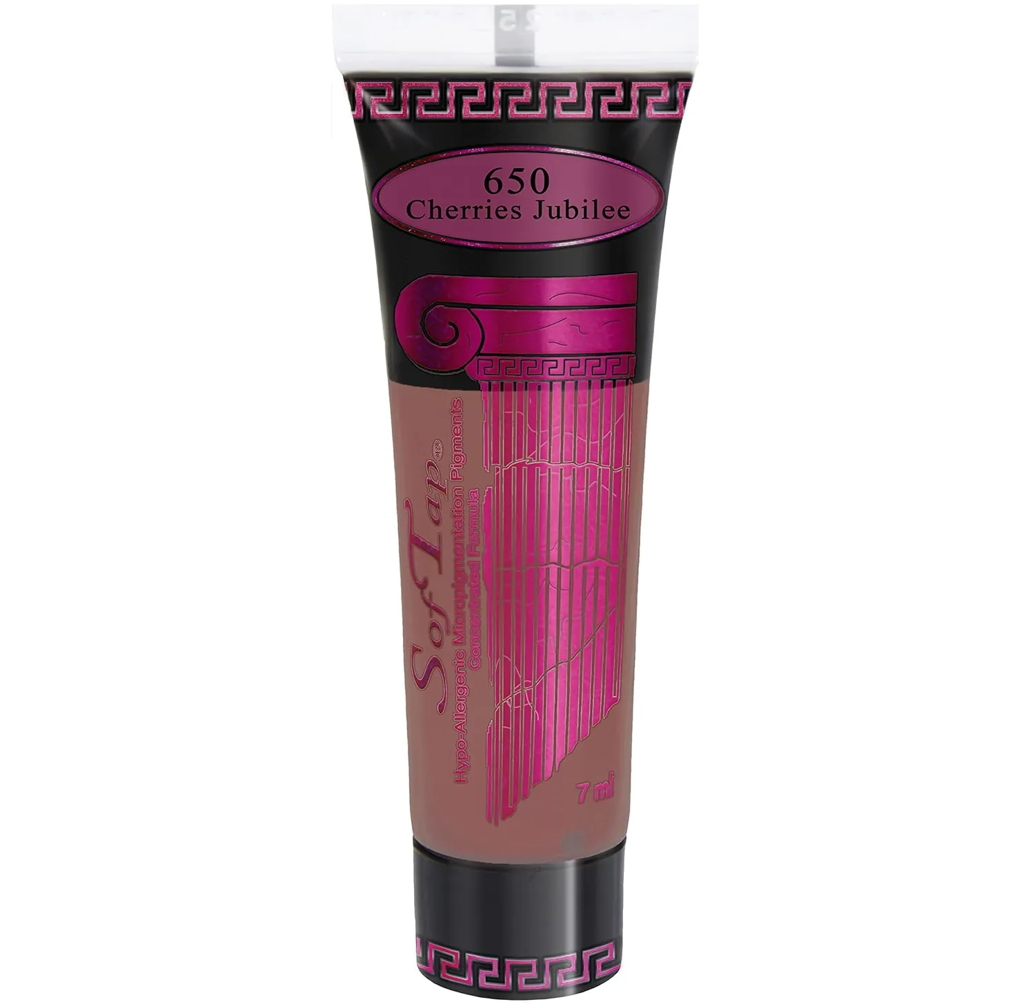 SofTap Permanent Makeup Cherries Jubilee PMU Lips, Lipstick, lip blush, feather, liner, full, gloss look, kissable, soft, lush, medium, thick, thin, nude, volumizing, imposter (Cherries Jubilee)