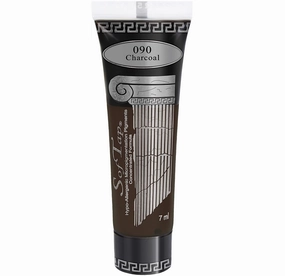 SofTap Permanent Makeup Charcoal PMU eyeliner, eyes, lash enhancement, smokey, soft, solid, cat eye, winged eyeliner, bold, special FX effects (Charcoal)